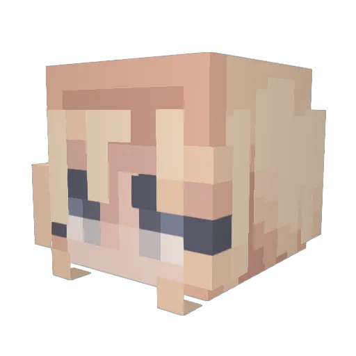 LadyLilyAnne97 Minecraft avatar head, 3D render