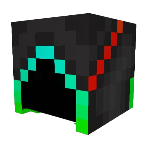 LadyLithelia Minecraft avatar head, 3D render