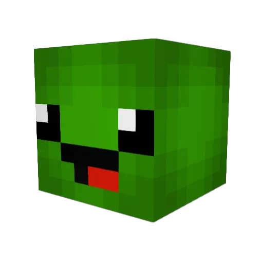 Lady_Calamity Minecraft avatar head, 3D render