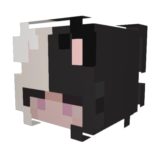 Lady_Hope Minecraft avatar head, 3D render