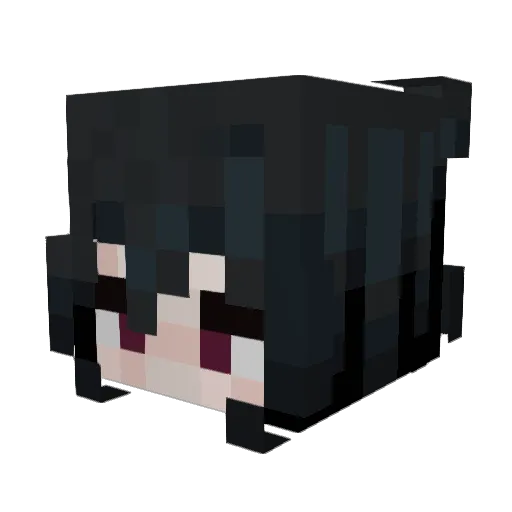Lady_Lavender00 Minecraft avatar head, 3D render