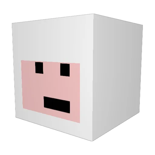 Lady_Valkyrie Minecraft avatar head, 3D render