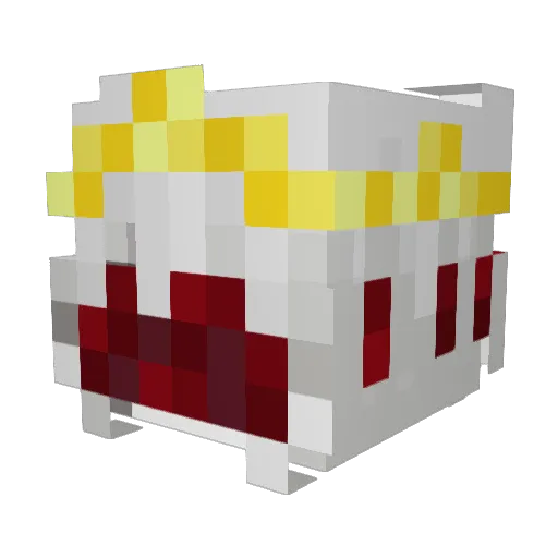 Lady_Viper Minecraft avatar head, 3D render