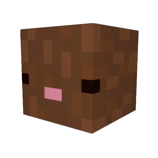 Ladyman47 Minecraft avatar head, 3D render