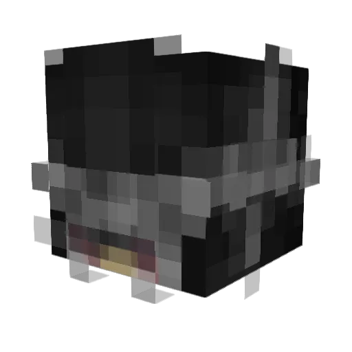 LaelTumbado Minecraft avatar head, 3D render