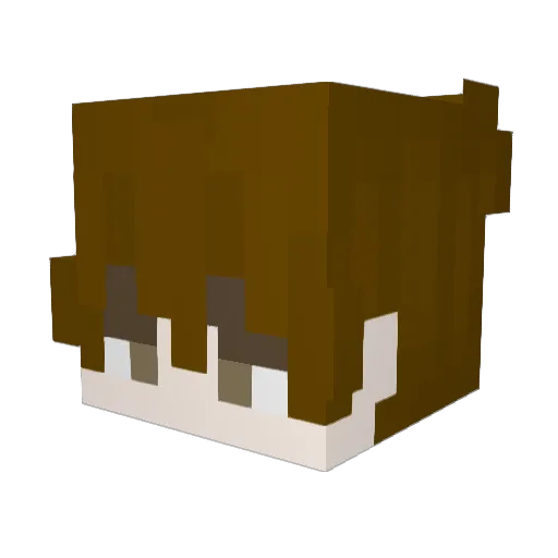 Laevi4 Minecraft avatar head, 3D render