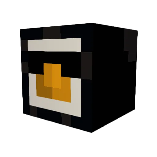 Laffen14 Minecraft avatar head, 3D render