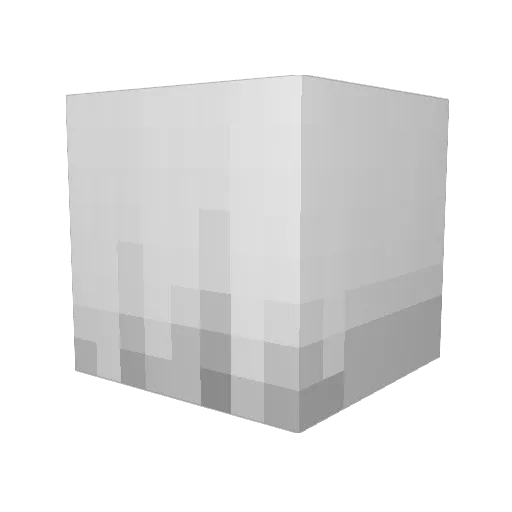 Lafronkster Minecraft avatar head, 3D render