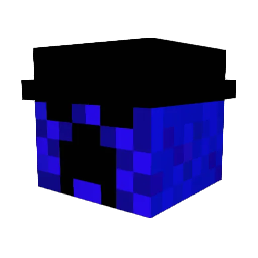 LagRen833 Minecraft avatar head, 3D render