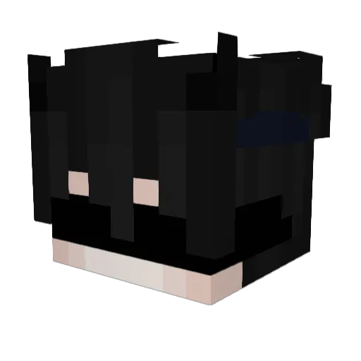 Lagadin_s2 Minecraft avatar head, 3D render