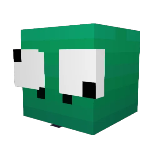 Lagarto1458 Minecraft avatar head, 3D render