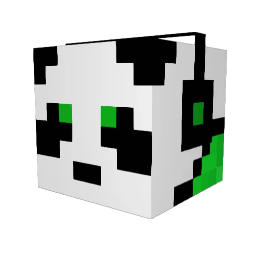 Lager15 Minecraft avatar head, 3D render