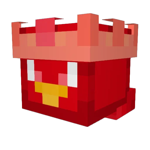 Lagspike13 Minecraft avatar head, 3D render