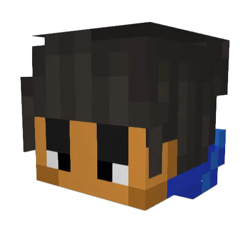 Lagswitch109 Minecraft avatar head, 3D render
