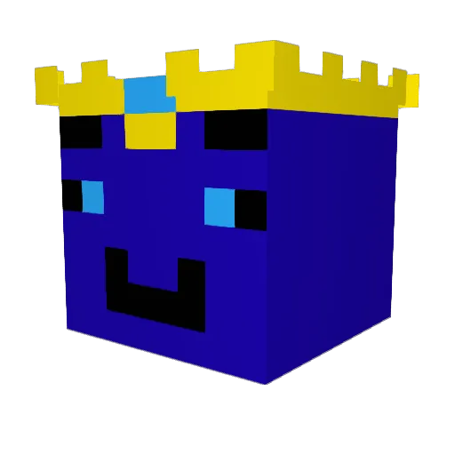 Lagy_Gamez Minecraft avatar head, 3D render