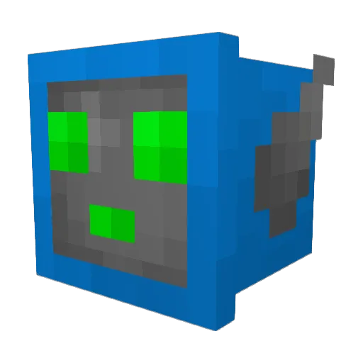 LahDsai Minecraft avatar head, 3D render