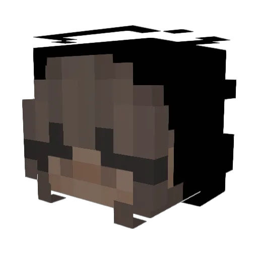Lahaina_ Minecraft avatar head, 3D render