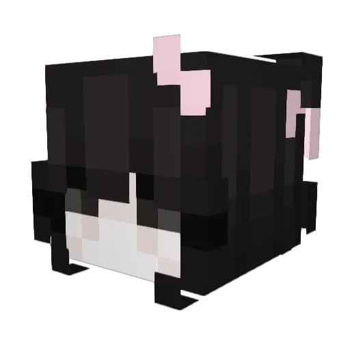 Lahs Minecraft avatar head, 3D render