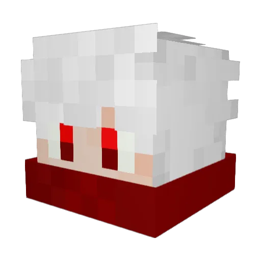 LaightCl Minecraft avatar head, 3D render