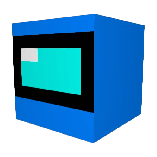 LainEvans Minecraft avatar head, 3D render