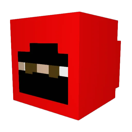 Laith7777 Minecraft avatar head, 3D render