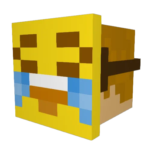 LaivaRoope Minecraft avatar head, 3D render