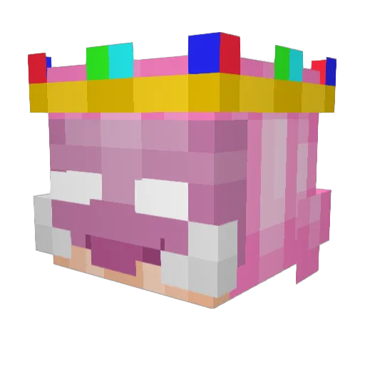 LajosKevin69 Minecraft avatar head, 3D render
