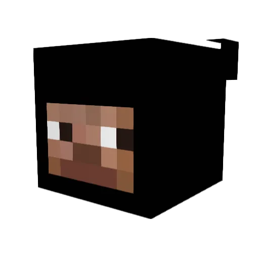 Lakeboy51 Minecraft avatar head, 3D render