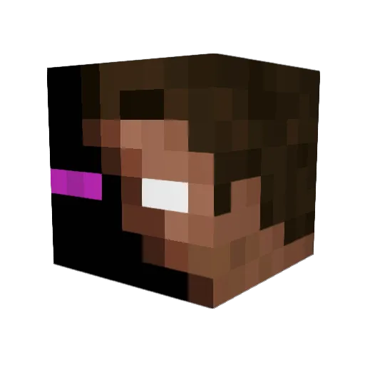 Laki65 Minecraft avatar head, 3D render