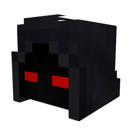 Lakop10 Minecraft avatar head, 3D render