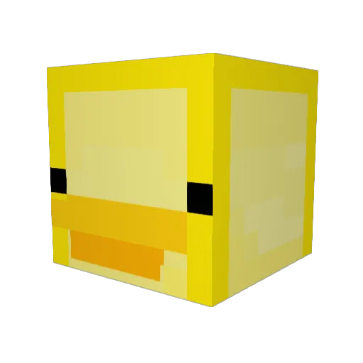 Lakota4317 Minecraft avatar head, 3D render