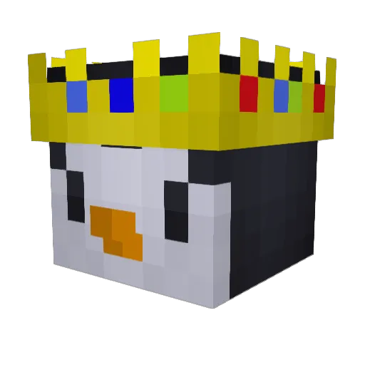 Lakou__ Minecraft avatar head, 3D render