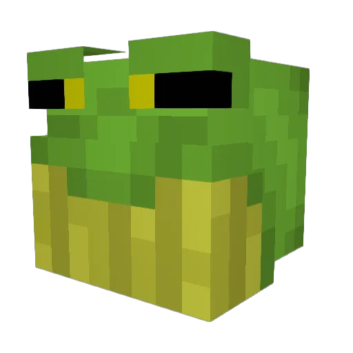 LalanVI Minecraft avatar head, 3D render