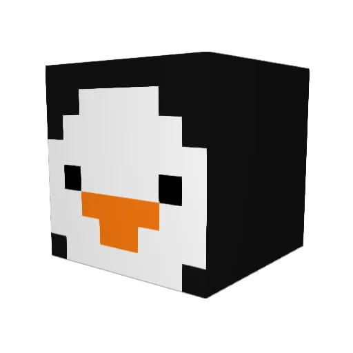 Lalawethika Minecraft avatar head, 3D render