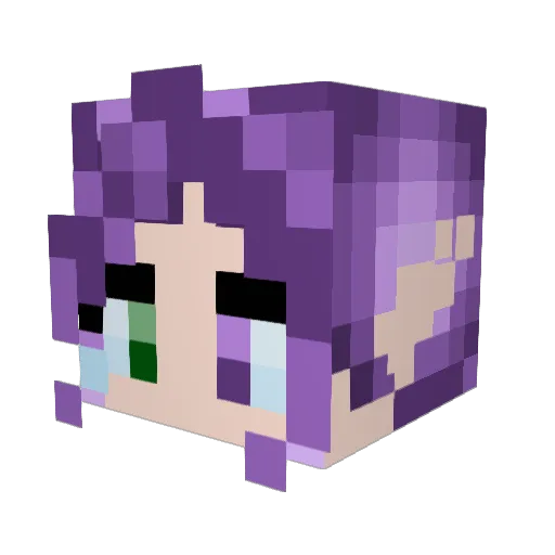 Lalisl03 Minecraft avatar head, 3D render