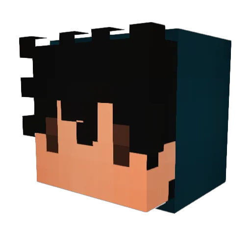 Lalo_Bruh Minecraft avatar head, 3D render