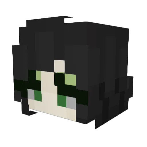 LalondeRose Minecraft avatar head, 3D render