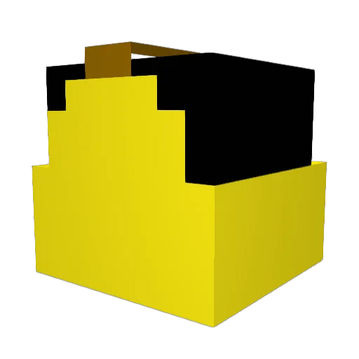 LamaNL Minecraft avatar head, 3D render