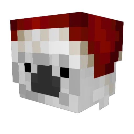 Lamanator10 Minecraft avatar head, 3D render