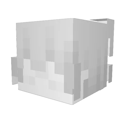 Lamax2 Minecraft avatar head, 3D render