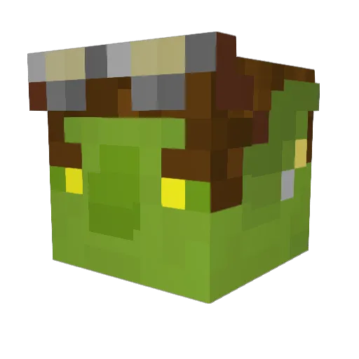 LambEatsYou Minecraft avatar head, 3D render