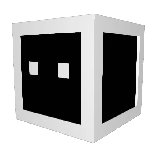 Lambchops7 Minecraft avatar head, 3D render