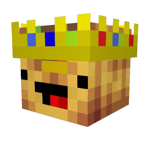 LameeQS Minecraft avatar head, 3D render