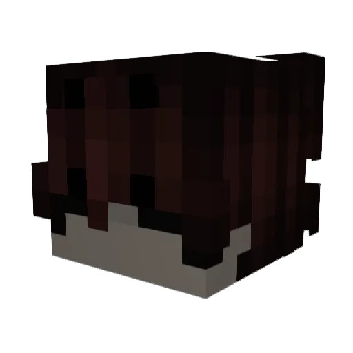 Lamine27 Minecraft avatar head, 3D render
