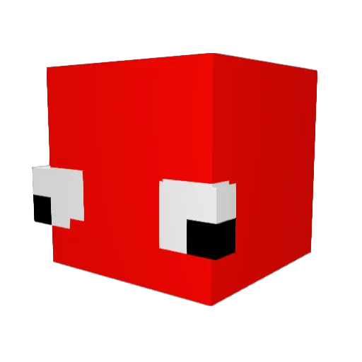 LammasPoika Minecraft avatar head, 3D render