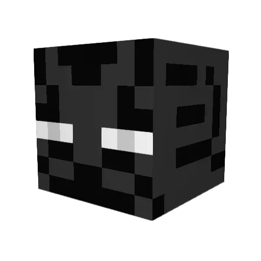 LampUser Minecraft avatar head, 3D render
