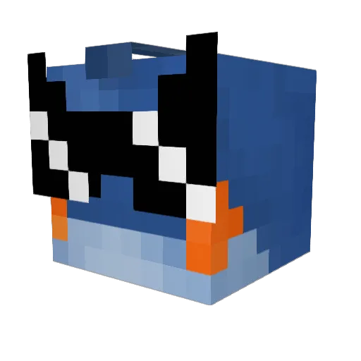 LanMan420 Minecraft avatar head, 3D render