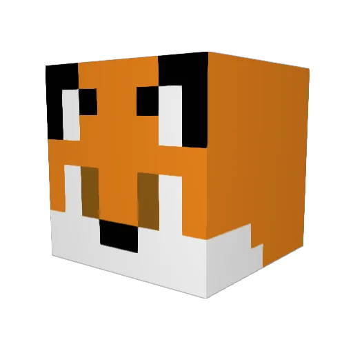 LanMan56 Minecraft avatar head, 3D render