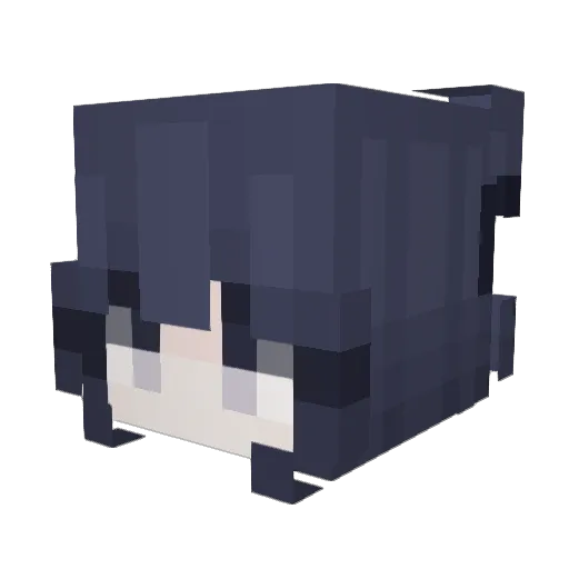 LanStar_O Minecraft avatar head, 3D render
