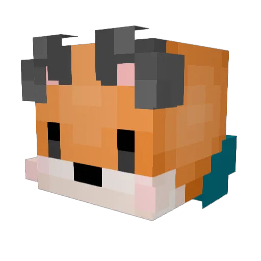 LanYi_ice Minecraft avatar head, 3D render
